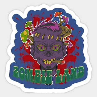 Ten zombie Sticker